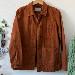 copper everlane chore jacket - size small